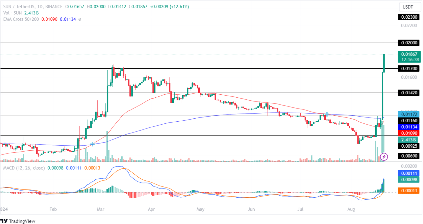 Sun Price Analysis