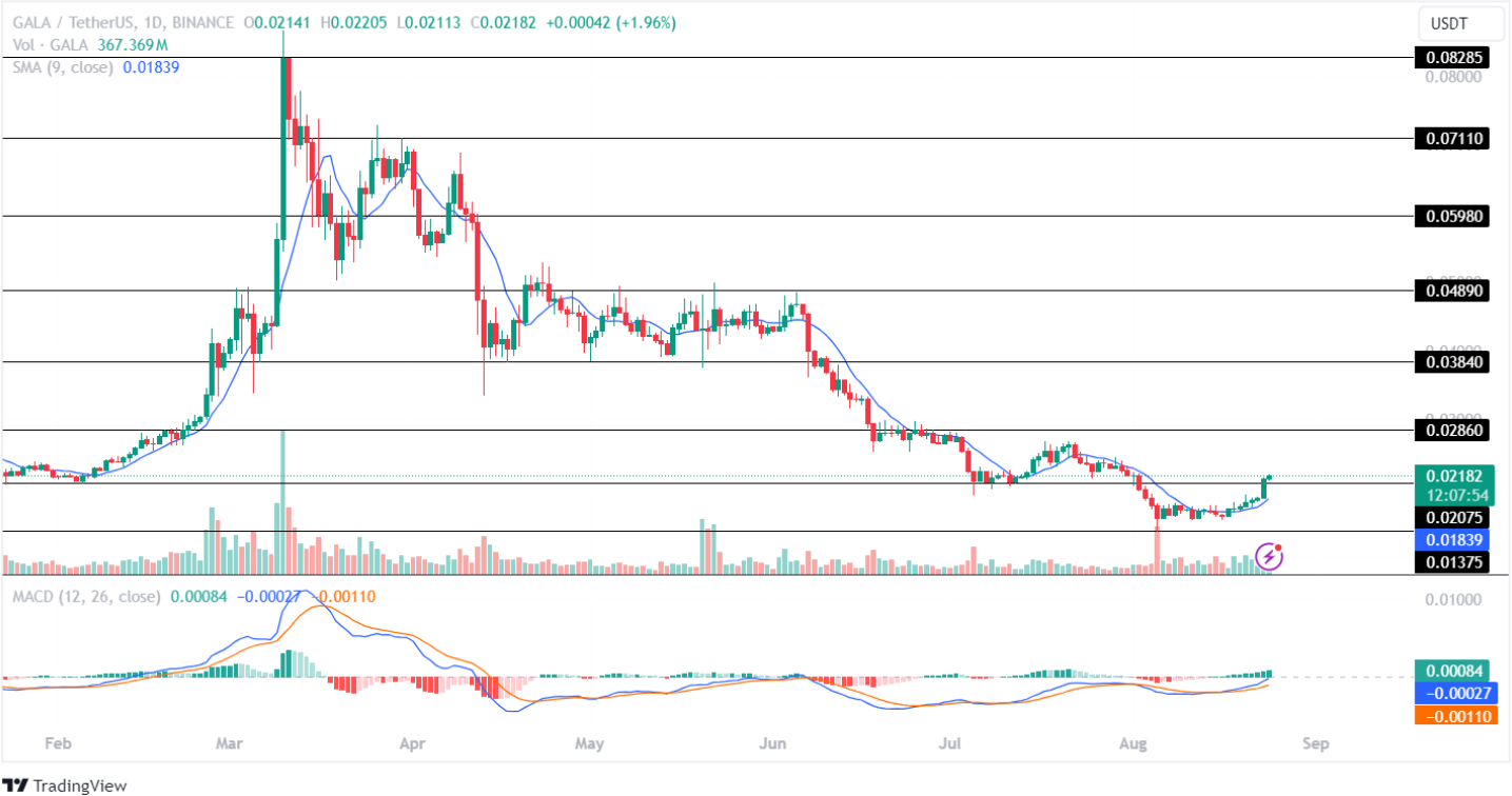 Gala price analysis 24 aug 2024