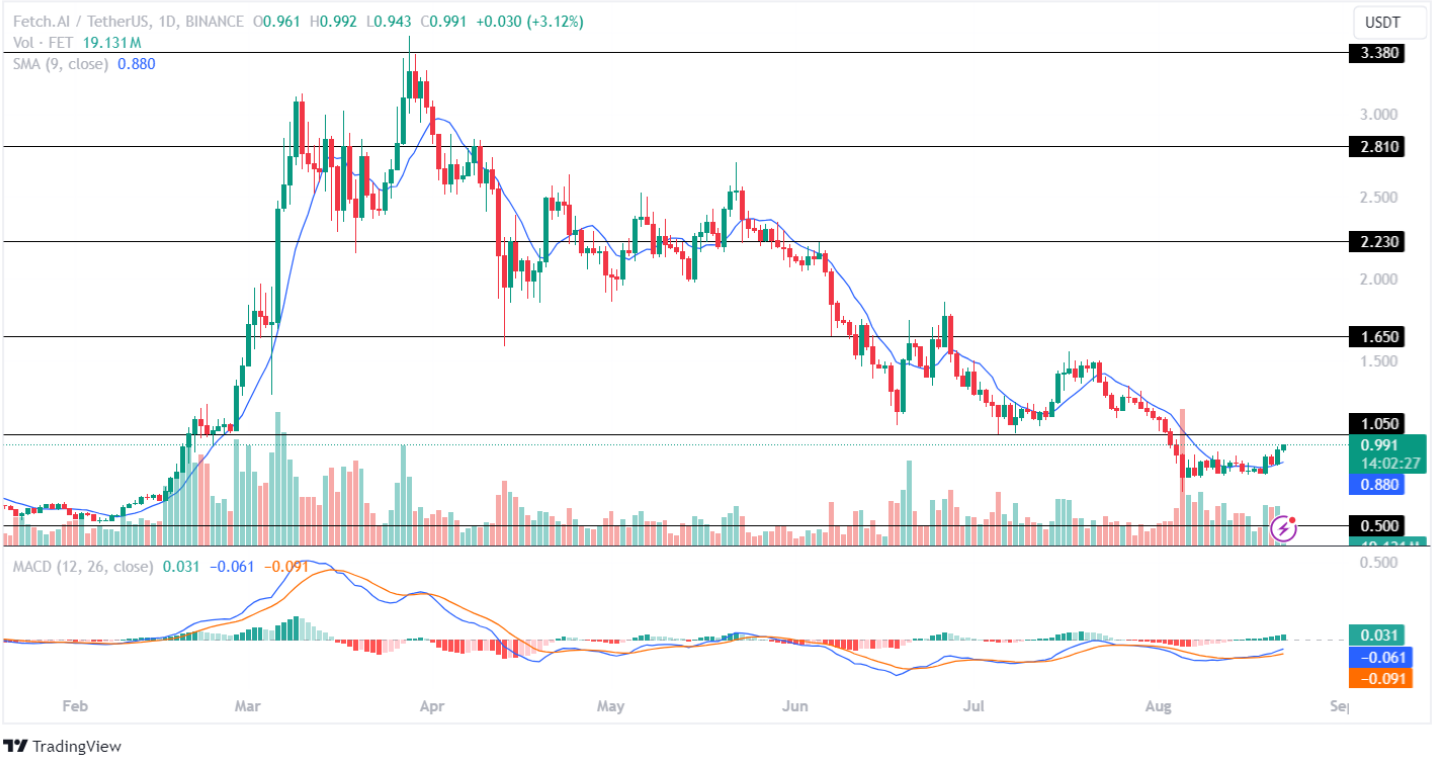 FET Price Analysis 22 Aug 2024