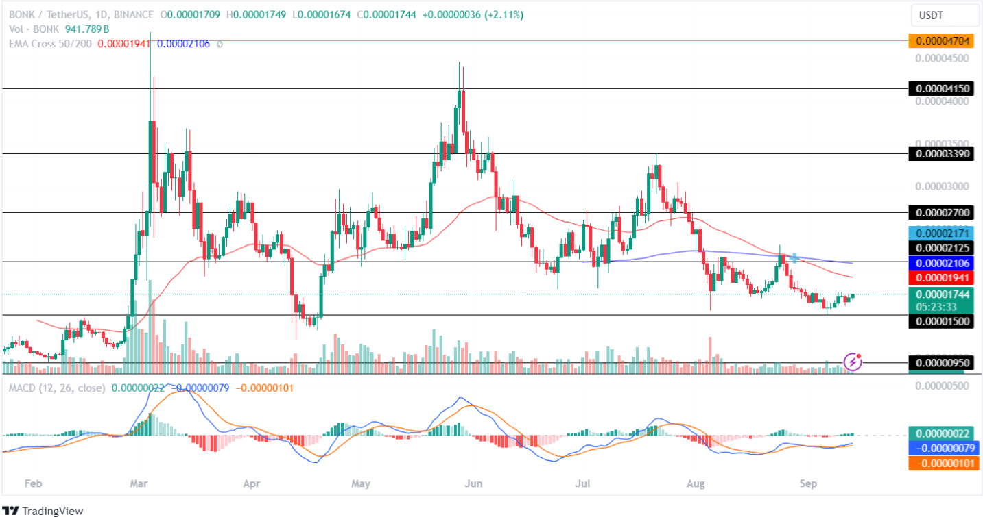 Bonk Price Analysis September 2024