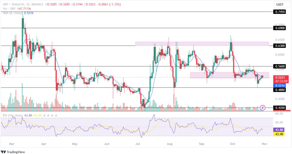 Ripple (XRP) Price Analysis 30th Oct 2024