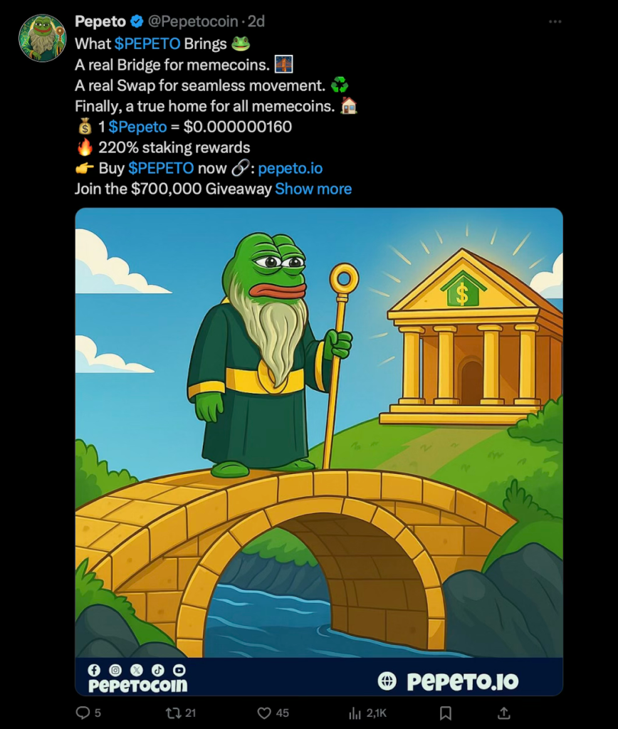 what-pepeto-brings-tweet