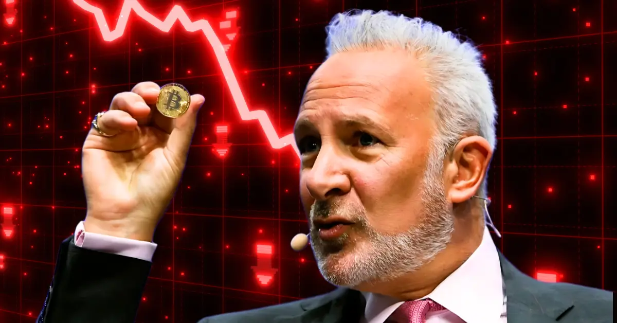 Peter Schiff Warns MSTR Could Crash Harder Than Bitcoin in a 90% BTC Drop